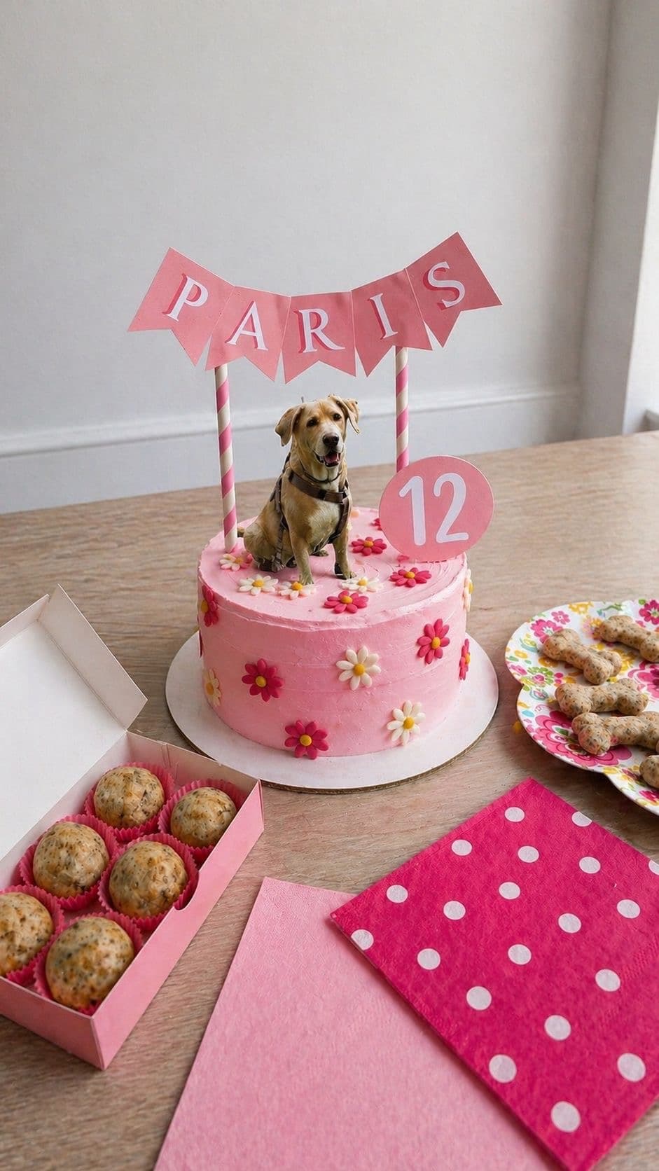 Pack Guau Colors — torta de cumpleaños para perro de Rumba Guaguau, pet bakery en Lima